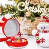 NZZVNZ 8 PCS Christmas Coin Purses Portable Santa Claus Storage