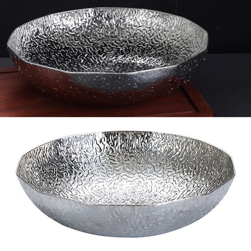 Stainless Steel Flat Hot Pot Even Heat Distribution Multifunctional Nonstick