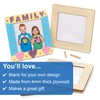 Baker Ross AX681 Square Photo Frames - Pack of 4,