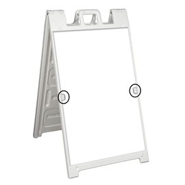 (24" X 36") Deluxe A-Frame Stand ONLY | Signicade | No Graphics Included