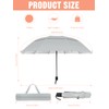 Kalolary UPF 50+ UV Protection Compact Golf Umbrella,54 Inch Large