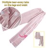 KUMUROETA Bedridden Patient Clothing,Tearable Patient Clothing,Fracture Recovery Suit,Hospital Pajamas Suit,Suitable