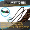 PerkHomy 90 ft 1/4 inch (7mm) Nylon Poly Rope Flag