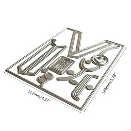 Troqueles de metal para ropa de enfermera, troquelados para hacer tarjetas, troqueles de relieve para álbumes de recortes, álbumes de recortes, decoración de tarjetas de papel