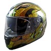 LS2 Helmets Full Face Stream Evo Street Helmet (Snake Chameleon