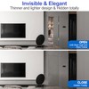 XMZ-DDUP 2Pcs 6 inch Hidden Door Hinges -Invisible Hinges for