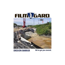 Berry Plastics Film-Gard Polyethylene Sheeting 8' X 100' 4mil Black