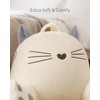 Blissful Diary Kitty Reading Pillow for Kids/Teens/Adults, Back Pillow for