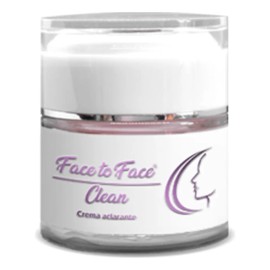 Crema Face To Face Clean Rostro, Quita Manchas, Acné, Paño.