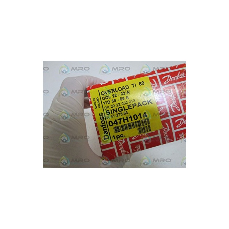 DANFOSS OVERLOAD RELAY TI 80 047H1014 NEW IN BOX