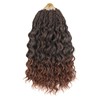 pojui 12 Inch Ocean Wave Crochet Hair 8 Packs -