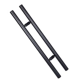 Stainless Steel Bent Design Reinforced Glass Door Handle Handle