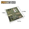 Tactical Molle Car Sun Visor Organizer, Large Molle Visor Panel