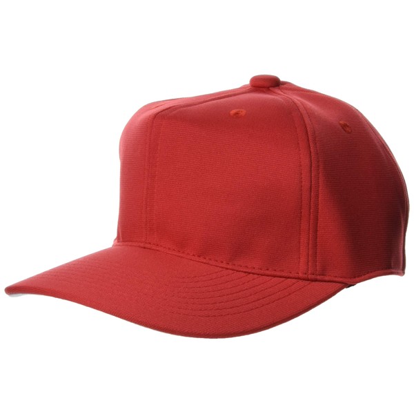 SSK BC062 Square Brim 6-Way Baseball Cap, red (20)
