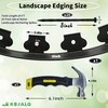 KBJALQ 20 FT Landscape Edging 2 Inch Tall with 20-pack