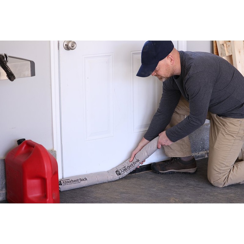 Original Absorbent Sock - Oil & Water Absorber Snake -