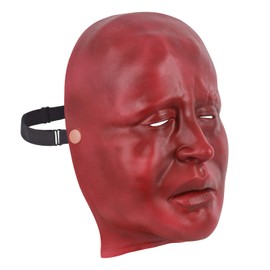 Simedutech Facial Trauma Model,Severe Burn Face, Comprehensive Wearable Facial Pathology and Trauma Model for Military Simulation Training, Medical School Education