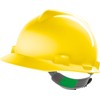 MSA V-Gard Helmets EN397 Construction Work Helmets in Various Colours