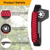 West-xingzhe Rear Window Grip Handle Grab Handles for 2018-2025 Jeep