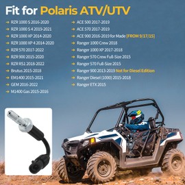 M MATI Brake Pressure Switch Stoplight Switch for Polaris RZR 1000 S/XP RZR 570 900Ranger 1000 900 570 M1400 Gas ACE 500 570 900 Brutus GEM 4014225