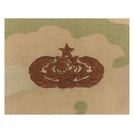 Insignia Depot US Air Force Cyberspace Support Senior Spice Brown