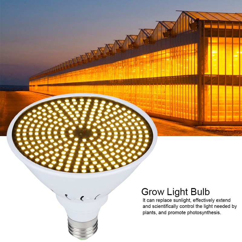 E27 10W 290LED Chip Garden Greenhouse Plants Growing Light for