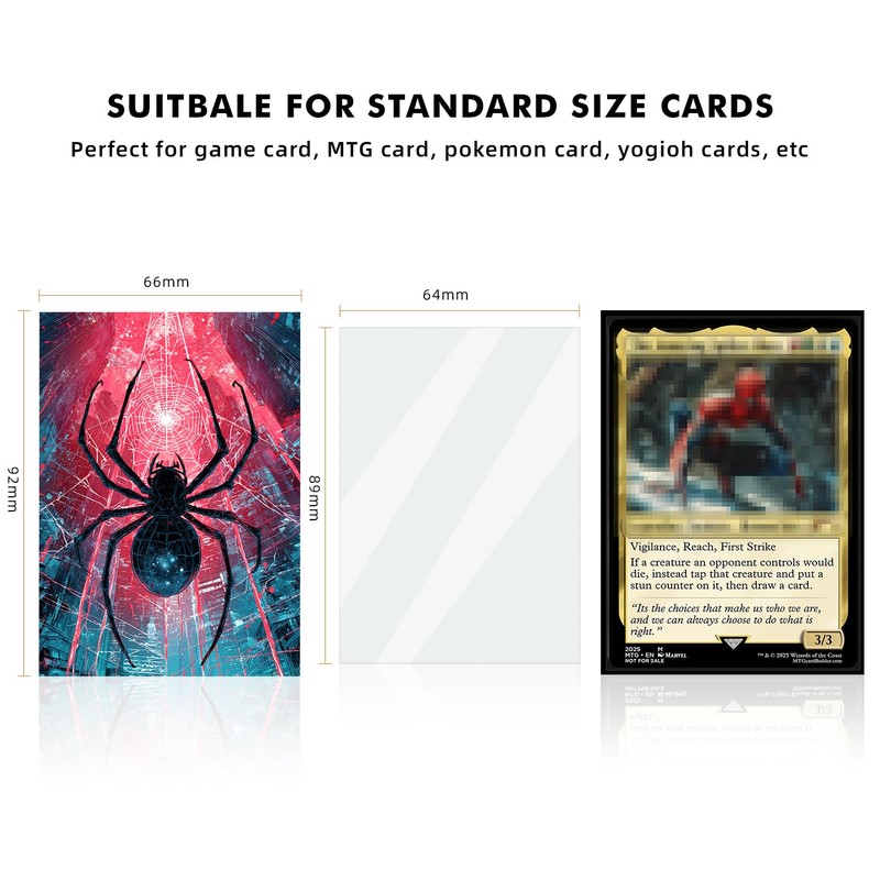 Katomula 100 MTG - Fundas para tarjetas con 100 fundas