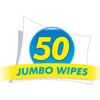 Duzzit Antibacterial Wipes - 50 Jumbo Wipes - Extra Strong