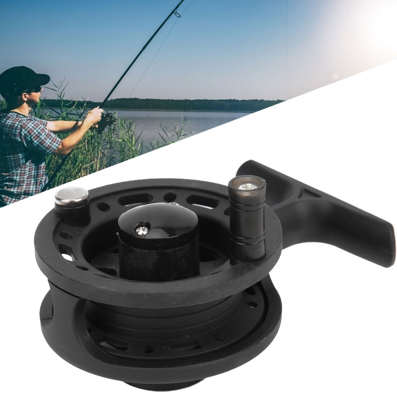Fish Reel Front Wheel Metal for IceFishing Fly Fishing Right