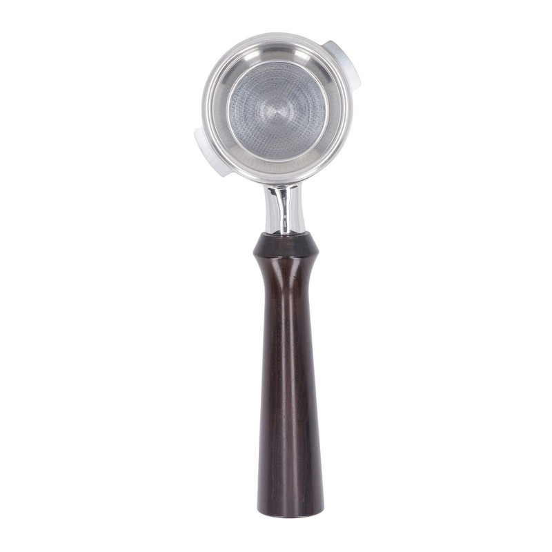 58mm Double Spouts Portafilter for Nuova Coffee Machines Stainless Steel