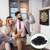 Pack of 200 Dart Tips, Plastic, Black, 2BA Thread Dart