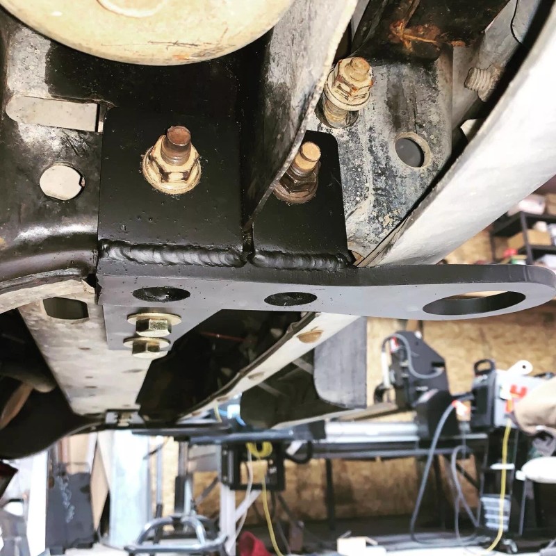 K Suspension 1994-2002 2nd Gen Dodge Ram Front Tow Mounts