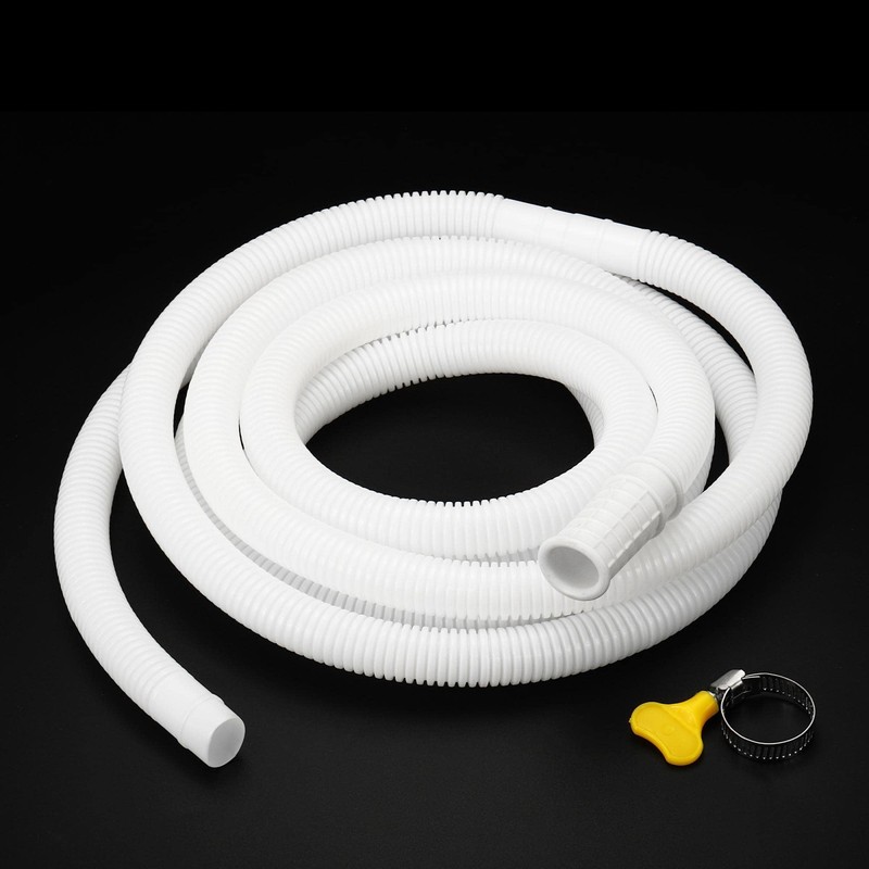 sourcing map Universal Air Conditioner Drain Hose 16mm ID 9.8ft