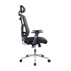 Techni Mobili Mesh Office Chair, Black