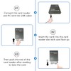 Lector de tarjetas USB 2.0 PCMCIA, interfaz USB2.0 a tarjetas