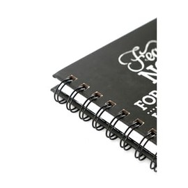 Fear Not Cross Spiral Journal, 8 x 5.25 Inches