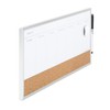 U Brands Magnetic Dry Erase Weekly Calendar White Board With