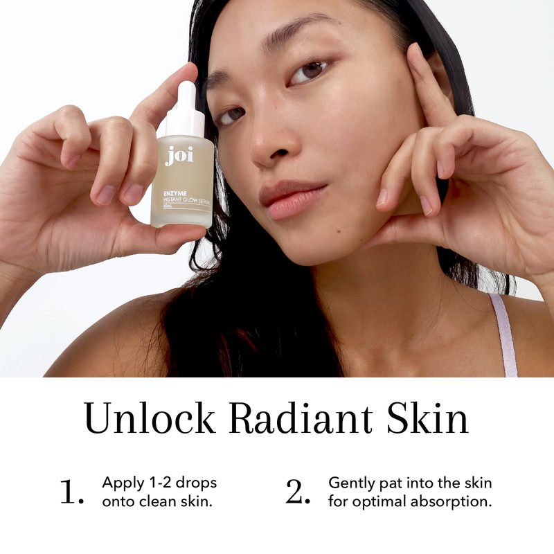 JOI ENZYME INSTANT GLOW SERUM - GENTLE EXFOLIATOR & HYDRATION