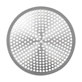 Heavy Duty Stainless Steel Drain Protector, Outside Diameter 4.75" Mesh Metal Sink Floor Drain Cover Plate, for Kitchen Sink/Bathroom Bathtub Wash Basin Floor Drain Balcony Drain Hole, Utility