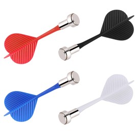 Accmor 24pcs Magnetic Darts, Magnetic Darts Replacement for Magnetic Dartboard, Plastic Darts Magnetic Darts Target Game