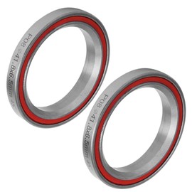 2pcs 41.8mm High Performance Mountain Bike Bicycle Double Sealed Steel Headset Bearing Accessories with Waterproof Ring for Competition Mountain Bike Road Bike