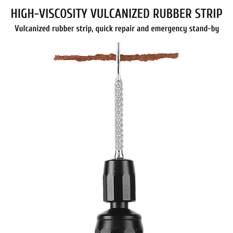 Tubeless Tire Repair Kit Fixes Mountain Bike and Road Tire