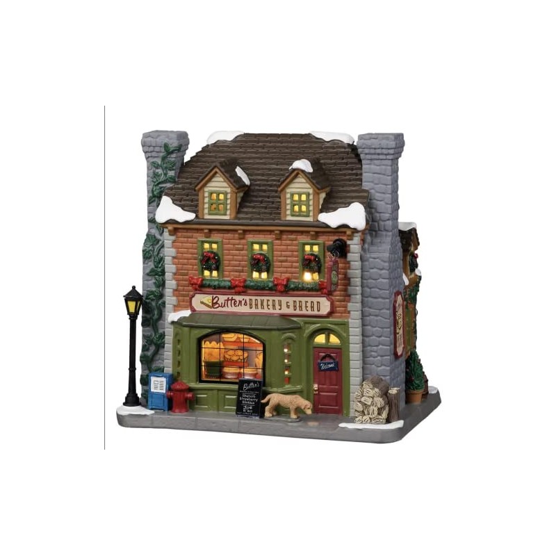 Lemax Village Collection Butter's Bakery & Bread #25874