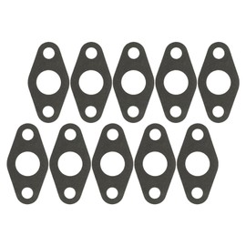 10 Pcs Turbocharger Mounting Gasket Set for T3 T4 Turbo, Turbo Gaskets with Excellent Sealing Paper High Toughness, Better Heat Dissipation, Sealing Abrasion Oil Drain Return Gasket for Turbocharger