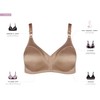 Bali Women's Double Support Wire-Free Bra, Light Beige, 38B