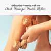 Tuuli Accessories Massage Device Back Neck Shoulder Massage Roller Wooden