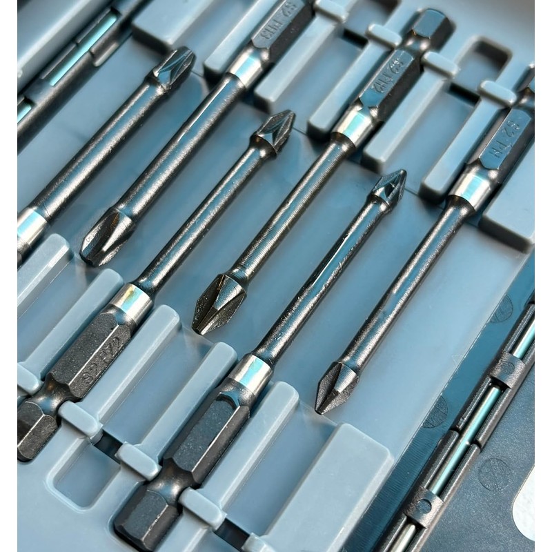 LUMBER JACK 52 Piece Impact Driver Screwdriver Bit Set Professional