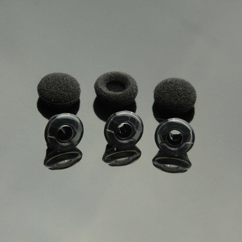 Replacement Ear Tip with Foam Covers For Plantronics Voyager 5200