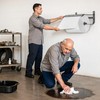 Hazztoll Wall Mounted Wiper Dispenser, Jumbo Paper Towel Dispenser, 17.0"x8.5"x7.5"