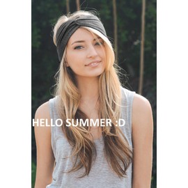 Tobeffect Diademas para Mujer Antideslizantes para Cabello Corto. Bandas Elásticas Corrientes Del Pelo Del Deporte Del Entrenamiento de La Yoga para El Abrigo Del Pelo Del Turbante de La Torsión Del P